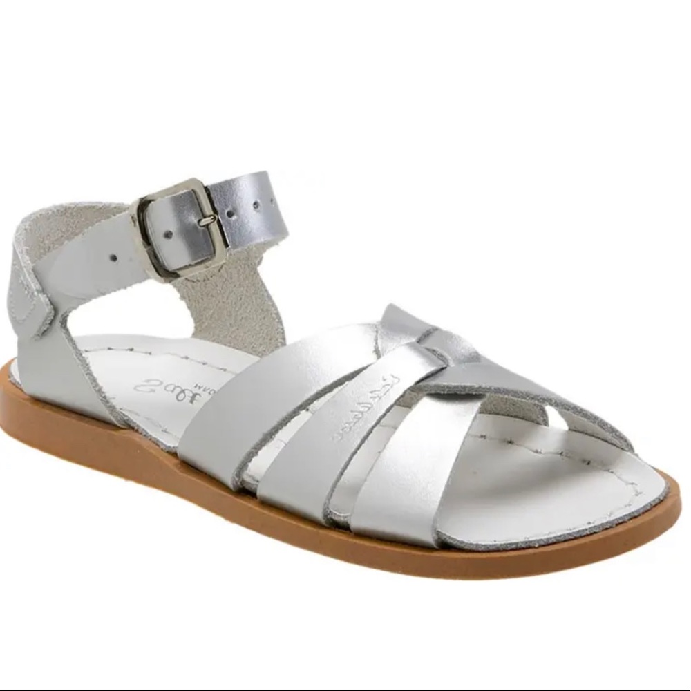 Salt Water Sandals in Silver